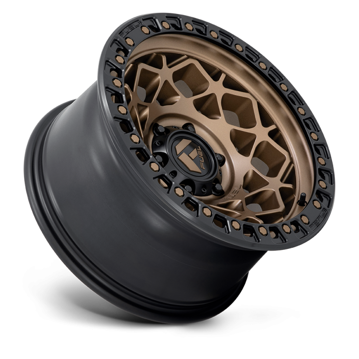 Fuel UNIT alloy wheel Bronze With Matte Black Ring 9.0x17 ET-12 6x139.7 - view 3