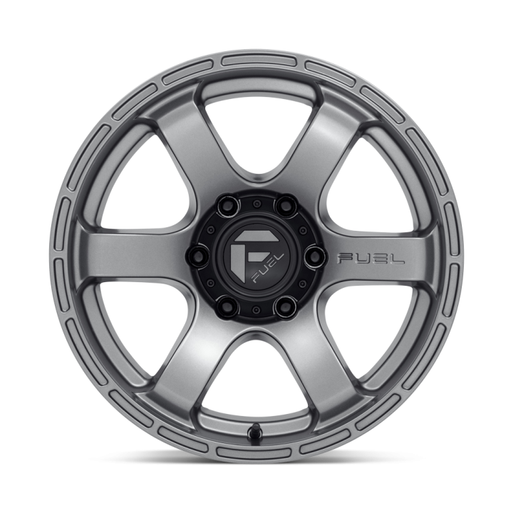 Fuel RUSH alloy wheel Matte Gun Metal 9.0x17 ET1 6x139.7 - view 3