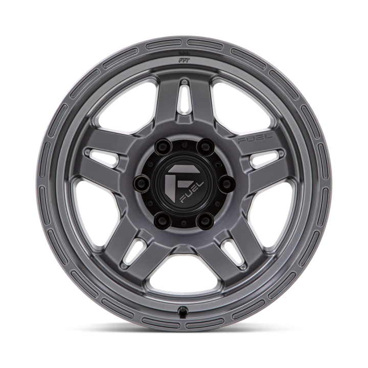 Fuel OXIDE alloy wheel Matte Gunmetal 8.5x17 ET1 6x139.7 - view 3