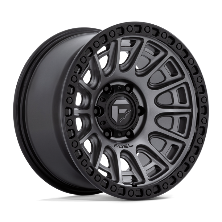 Fuel CYCLE alloy wheel Matte Gunmetal With Black Ring 8.5x17 ET25 6x139.7