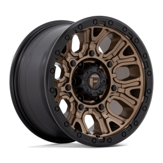 Fuel TRACTION alloy wheel Matte Bronze With Black Ring 9.0x17 ET1 6x139.7