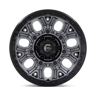 Fuel TRACTION alloy wheel Matte Gunmetal With Black Ring 9.0x17 ET1 6x139.7 - view 2