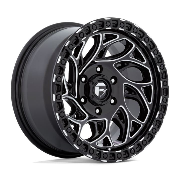Fuel RUNNER OR alloy wheel Gloss Black Milled 9.0x17 ET-12 6x139.7