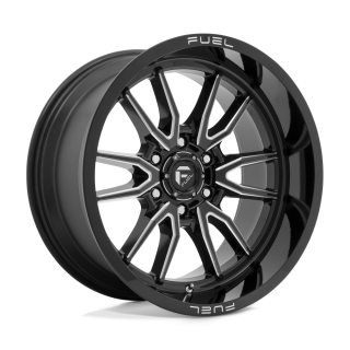 Fuel CLASH alloy wheel Gloss Black Milled 9.0x17 ET1 6x139.7