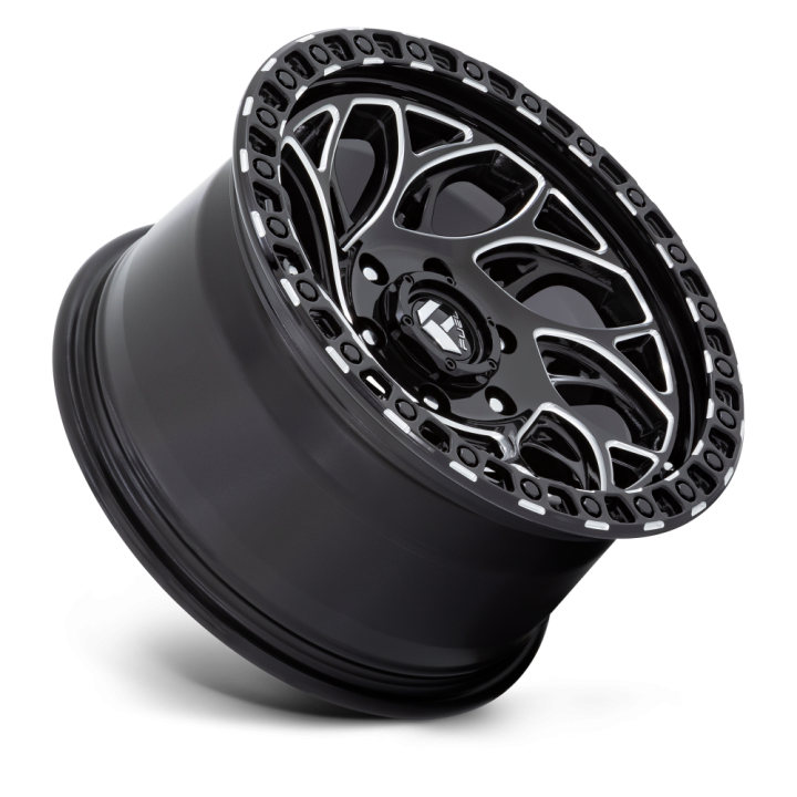 Fuel RUNNER OR alloy wheel Gloss Black Milled 9.0x17 ET-12 6x139.7 - view 2