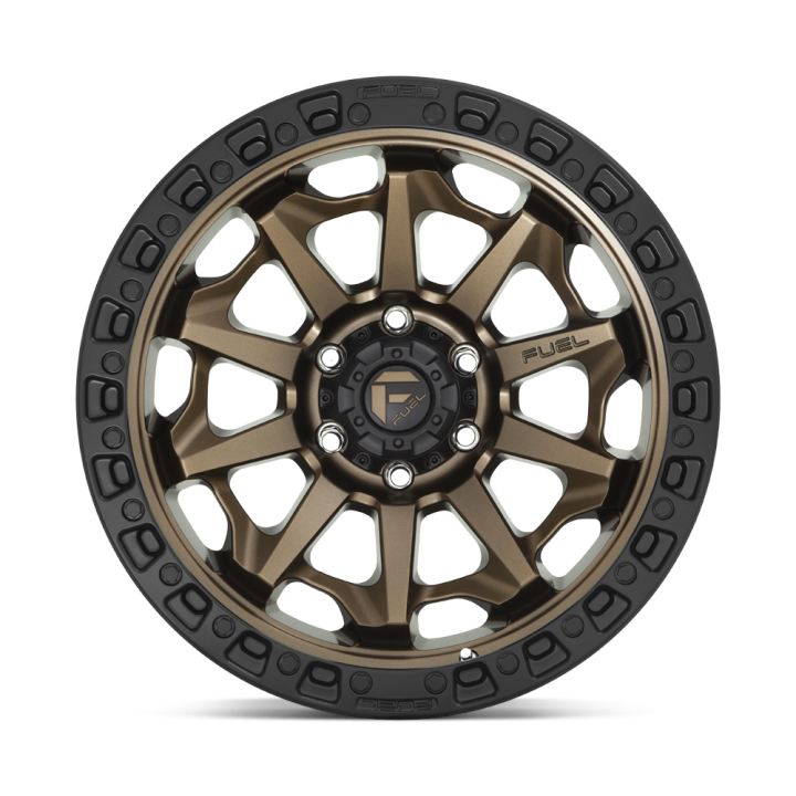 Fuel COVERT alloy wheel Matte Bronze Black Bead Ring 9.0x17 ET1 8x170 - view 2
