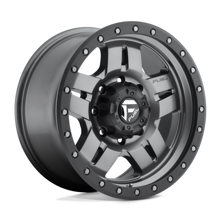Fuel ANZA alloy wheel Matte Gun Metal Black Bead Ring 9.0x20 ET1 8x170