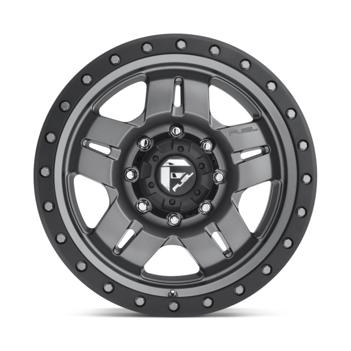Fuel ANZA alloy wheel Matte Gun Metal Black Bead Ring 9.0x20 ET1 8x170 - view 2