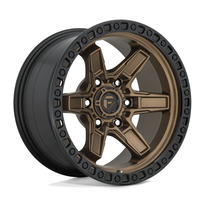 Fuel KICKER alloy wheel Matte Bronze Black Bead Ring 9.0x17 ET-12 6x139.7