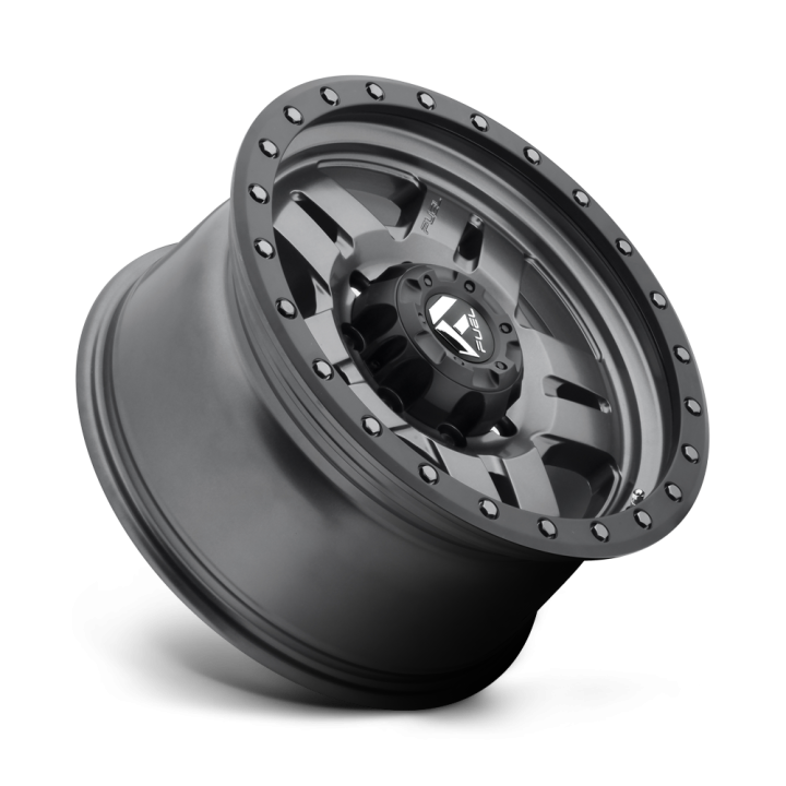 Fuel ANZA alloy wheel Matte Gun Metal Black Bead Ring 9.0x20 ET1 8x170 - view 3