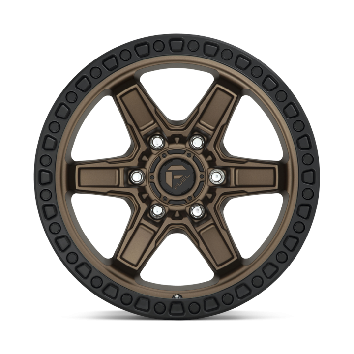 Fuel KICKER alloy wheel Matte Bronze Black Bead Ring 9.0x17 ET-12 6x139.7 - view 2