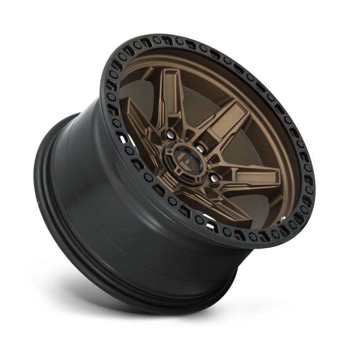 Fuel KICKER alloy wheel Matte Bronze Black Bead Ring 9.0x17 ET-12 6x139.7 - view 3