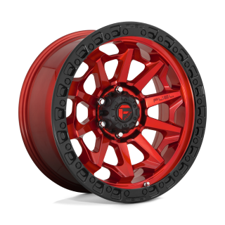 Fuel COVERT alloy wheel Candy Red Black Bead Ring 9.0x20 ET20 8x170