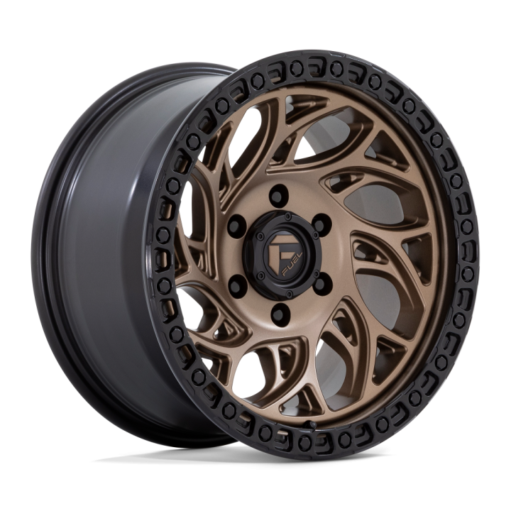 Fuel RUNNER OR alloy wheel Bronze With Black Ring 9.0x17 ET1 6x139.7