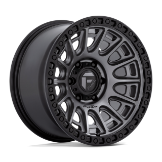 Fuel CYCLE alloy wheel Matte Gunmetal With Black Ring 9.0x17 ET1 6x139.7