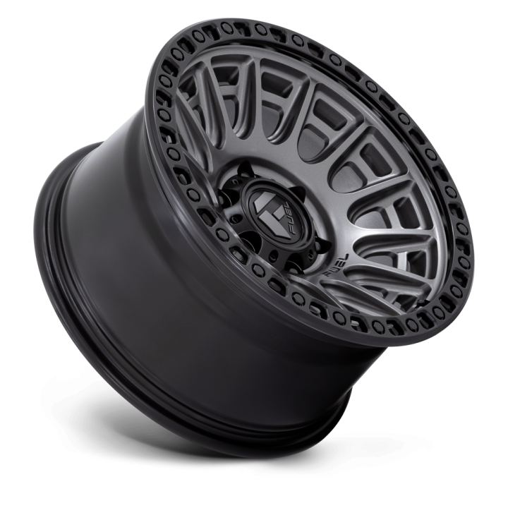 Fuel CYCLE alloy wheel Matte Gunmetal With Black Ring 9.0x17 ET1 6x139.7 - view 3