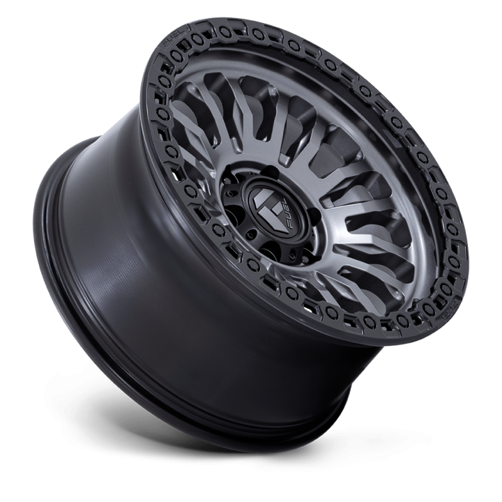 Fuel RINCON alloy wheel Matte Gunmetal With Black Lip 9.0x20 ET20 8x170 - view 2