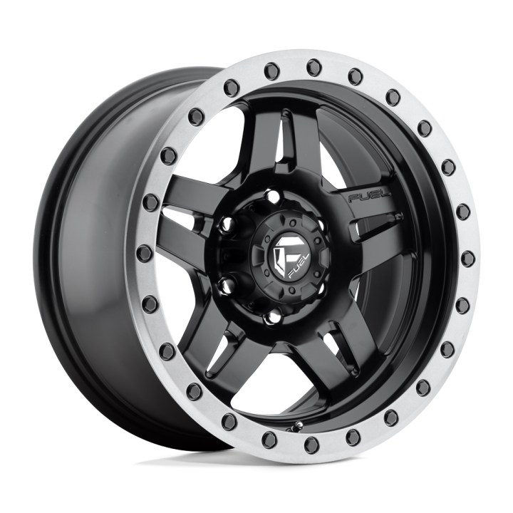 Fuel ANZA alloy wheel Matte Black Gun Metal Ring 8.5x17 ET-6 6x139.7