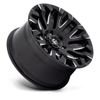 Fuel QUAKE alloy wheel Gloss Black Milled 9.0x18 ET1 6x139.7 - view 2