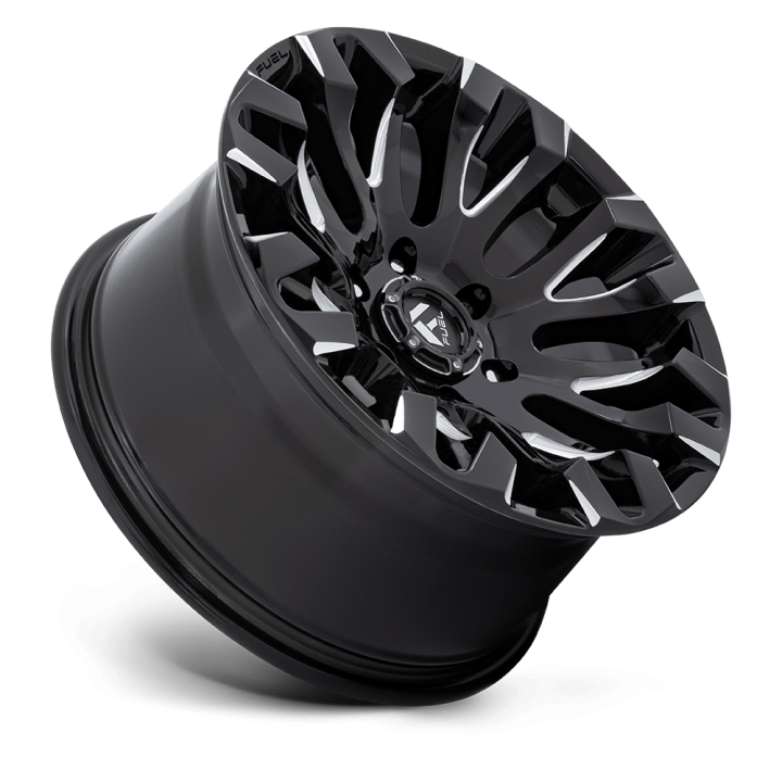 Fuel QUAKE alloy wheel Gloss Black Milled 9.0x18 ET1 6x139.7 - view 2