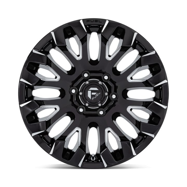 Fuel QUAKE alloy wheel Gloss Black Milled 9.0x18 ET1 6x139.7 - view 3