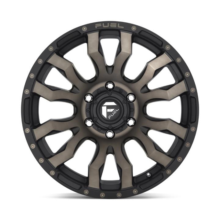 Fuel BLITZ alloy wheel Matte Black Double Dark Tint 10.0x20 ET-18 8x170 - view 2