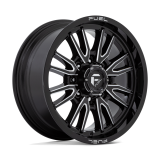 Fuel CLASH alloy wheel Gloss Black Milled 9.0x20 ET20 8x170