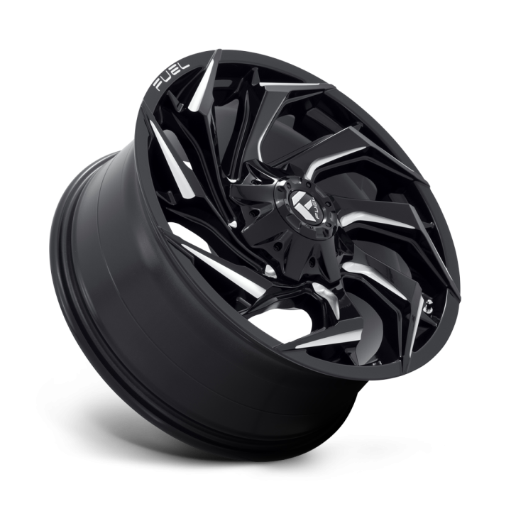 Fuel REACTION alloy wheel Gloss Black Milled 9.0x20 ET20 8x170 - view 2
