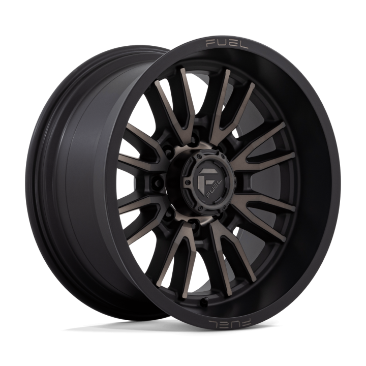 Fuel CLASH alloy wheel Matte Black Double Dark Tint 10.0x20 ET-18 8x170