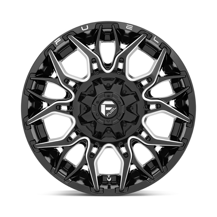 Fuel TWITCH alloy wheel Glossy Black Milled 9.0x20 ET1 8x170 - view 3