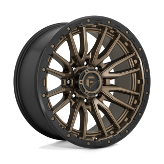 Fuel REBEL alloy wheel Matte Bronze Black Bead Ring 10.0x22 ET-18 8x170