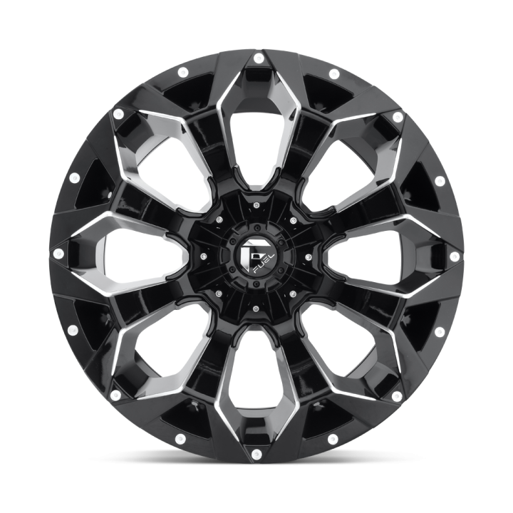 Fuel ASSAULT alloy wheel Gloss Black Milled 9.0x20 ET1 8x170 - view 3