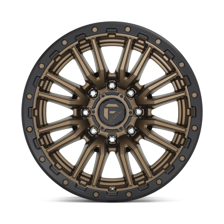 Fuel REBEL alloy wheel Matte Bronze Black Bead Ring 10.0x20 ET-18 8x170 - view 3