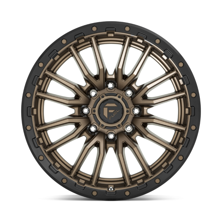 Fuel REBEL alloy wheel Matte Bronze Black Bead Ring 10.0x22 ET-18 8x170 - view 3