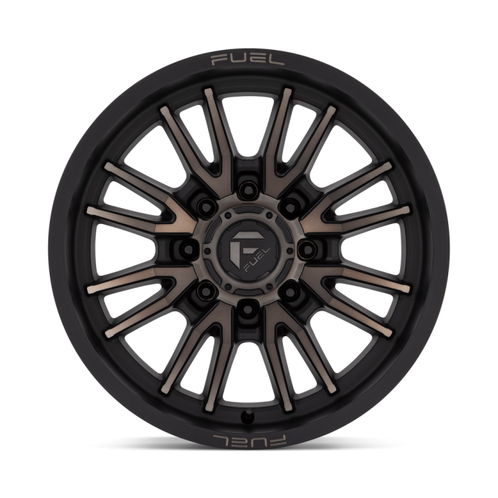 Fuel CLASH alloy wheel Matte Black Double Dark Tint 9.0x20 ET20 8x170 - view 2