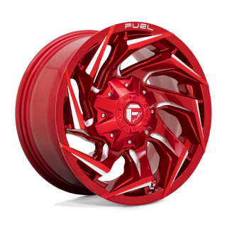 Fuel REACTION alloy wheel Candy Red Milled 10.0x22 ET-18 8x170