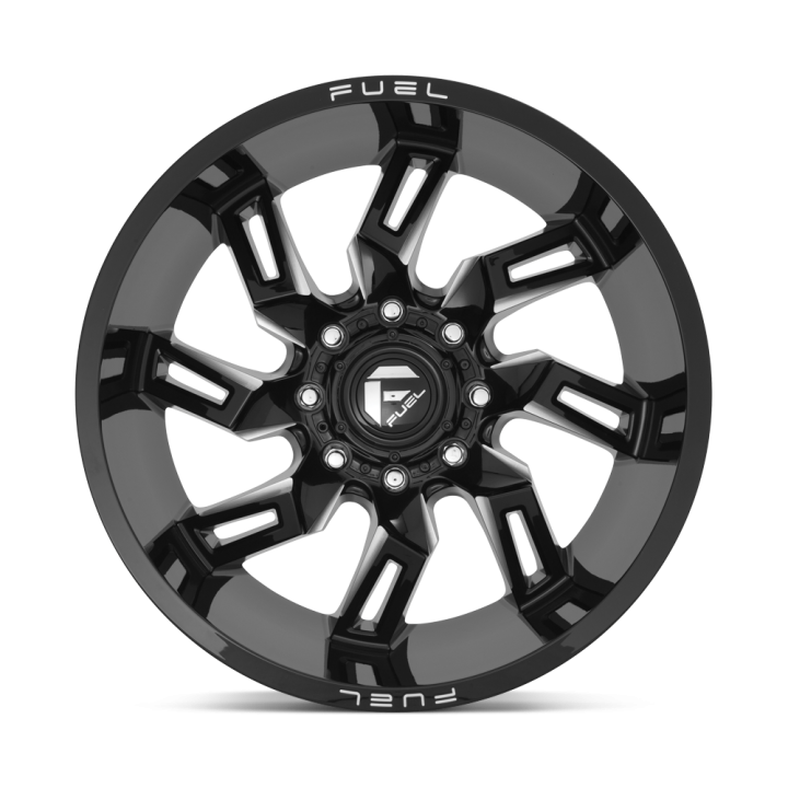 Fuel LOCKDOWN alloy wheel Gloss Black Milled 10.0x22 ET-18 8x170 - view 3