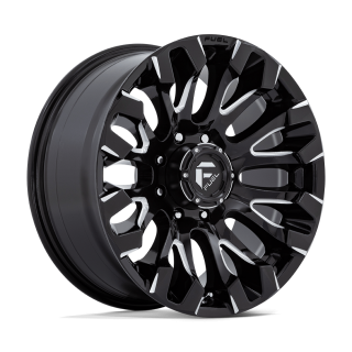 Fuel QUAKE alloy wheel Gloss Black Milled 9.0x20 ET1 8x170