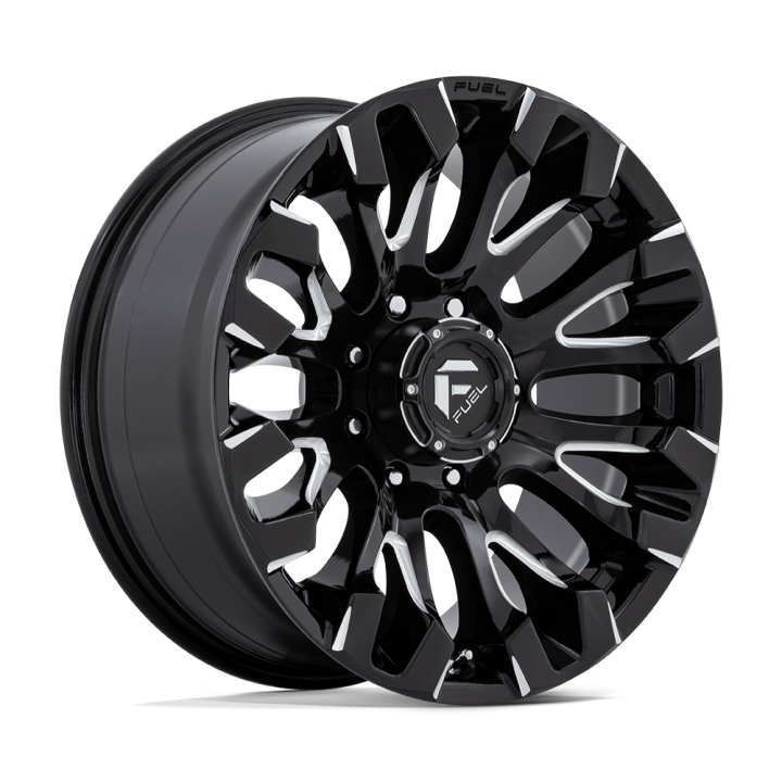 Fuel QUAKE alloy wheel Gloss Black Milled 9.0x20 ET1 8x170
