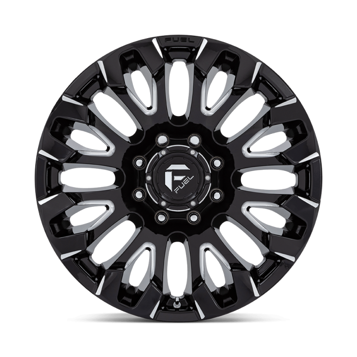 Fuel QUAKE alloy wheel Gloss Black Milled 9.0x20 ET1 8x170 - view 2