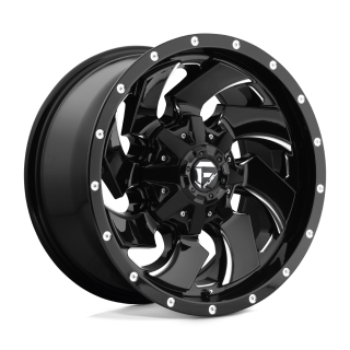 Fuel CLEAVER alloy wheel Gloss Black Milled 9.0x20 ET1 8x170