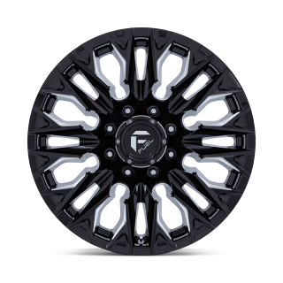 Fuel FLAME alloy wheel Gloss Black Milled 9.0x20 ET1 8x170 - view 2