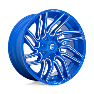 Fuel TYPHOON alloy wheel Anodized Blue Milled 10.0x22 ET-18 8x170