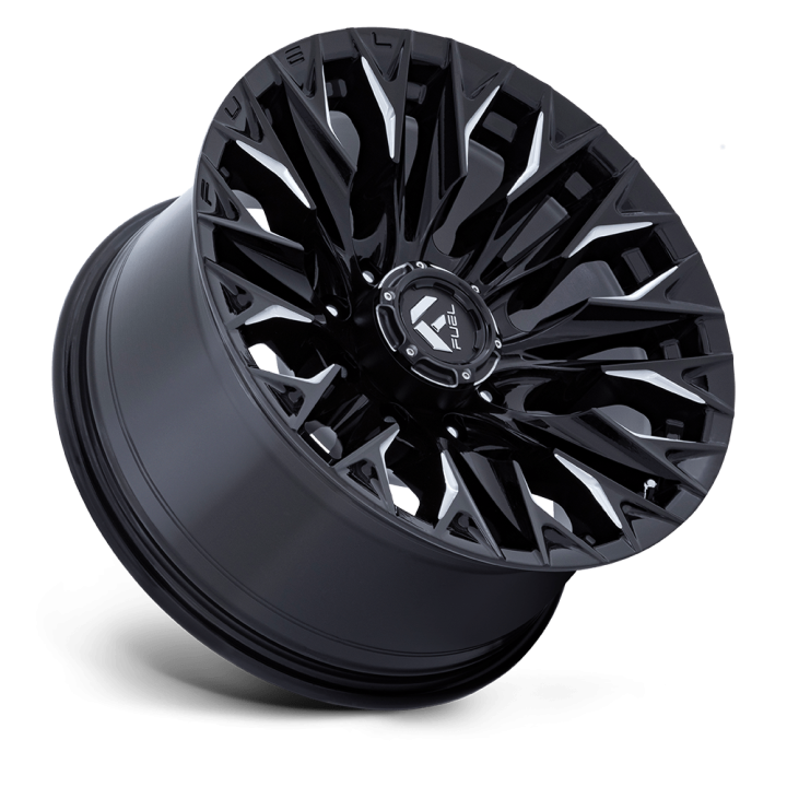 Fuel FLAME alloy wheel Gloss Black Milled 9.0x20 ET1 8x170 - view 3