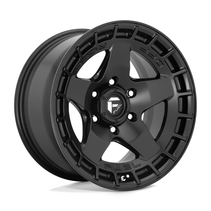 Fuel WARP alloy wheel Satin Black 9.0x17 ET1 6x135