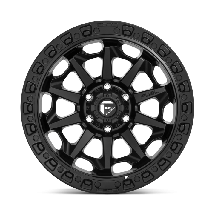 Fuel COVERT alloy wheel Matte Black 9.0x18 ET-12 8x170 - view 3