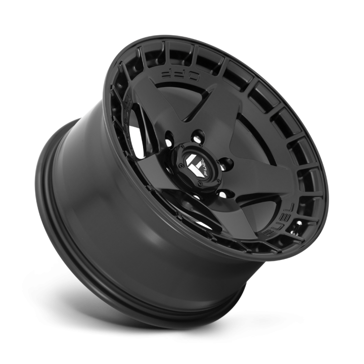Fuel WARP alloy wheel Satin Black 9.0x17 ET1 6x135 - view 3