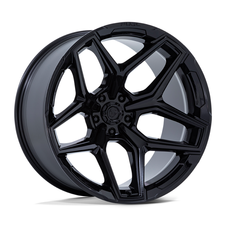 Fuel FLUX alloy wheel Gloss Black 9.0x18 ET1 6x135