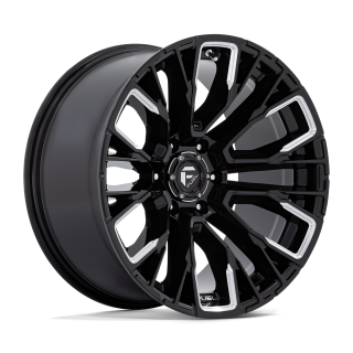 Fuel REBAR alloy wheel Gloss Black Milled 9.0x17 ET1 6x135