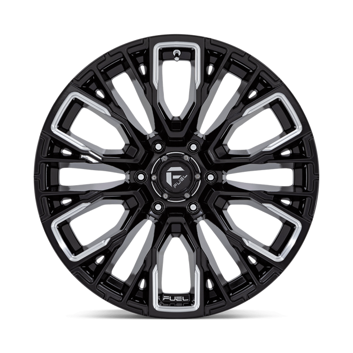 Fuel REBAR alloy wheel Gloss Black Milled 9.0x17 ET1 6x135 - view 3